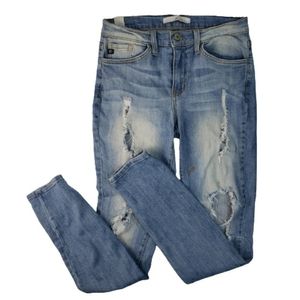 KanCan Estilo Hi-rise Distressed Jeans #KC1549S 27